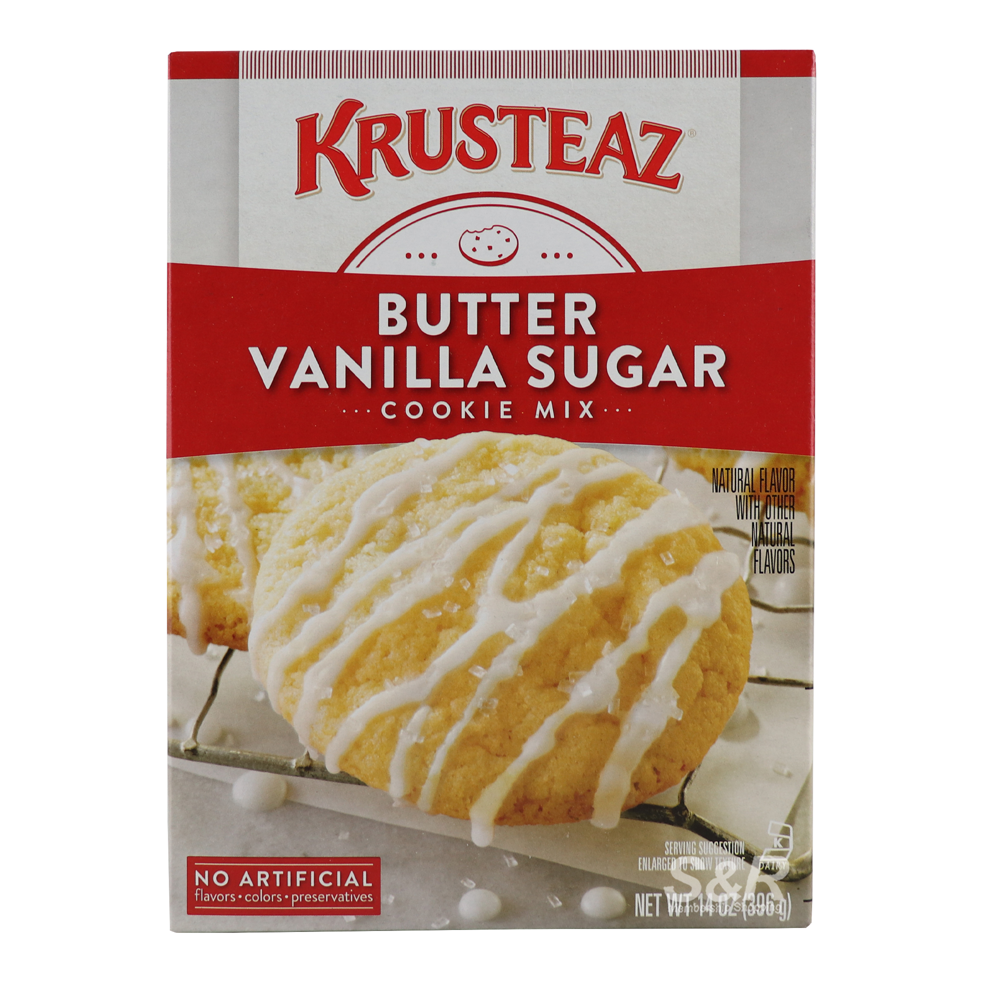 Krusteaz Cookie Mix Butter Vanilla Sugar 396g